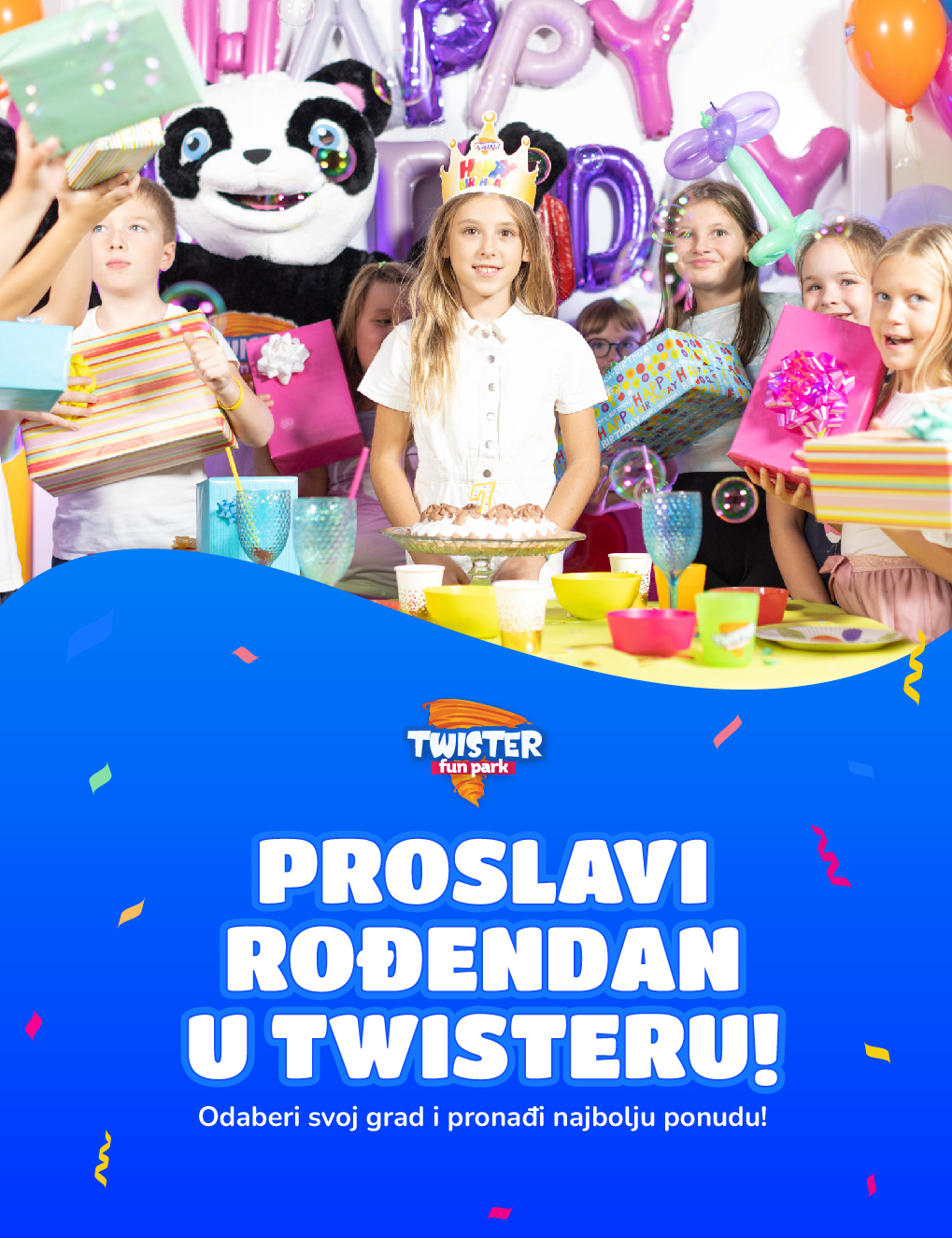 Twister proslave rođendana