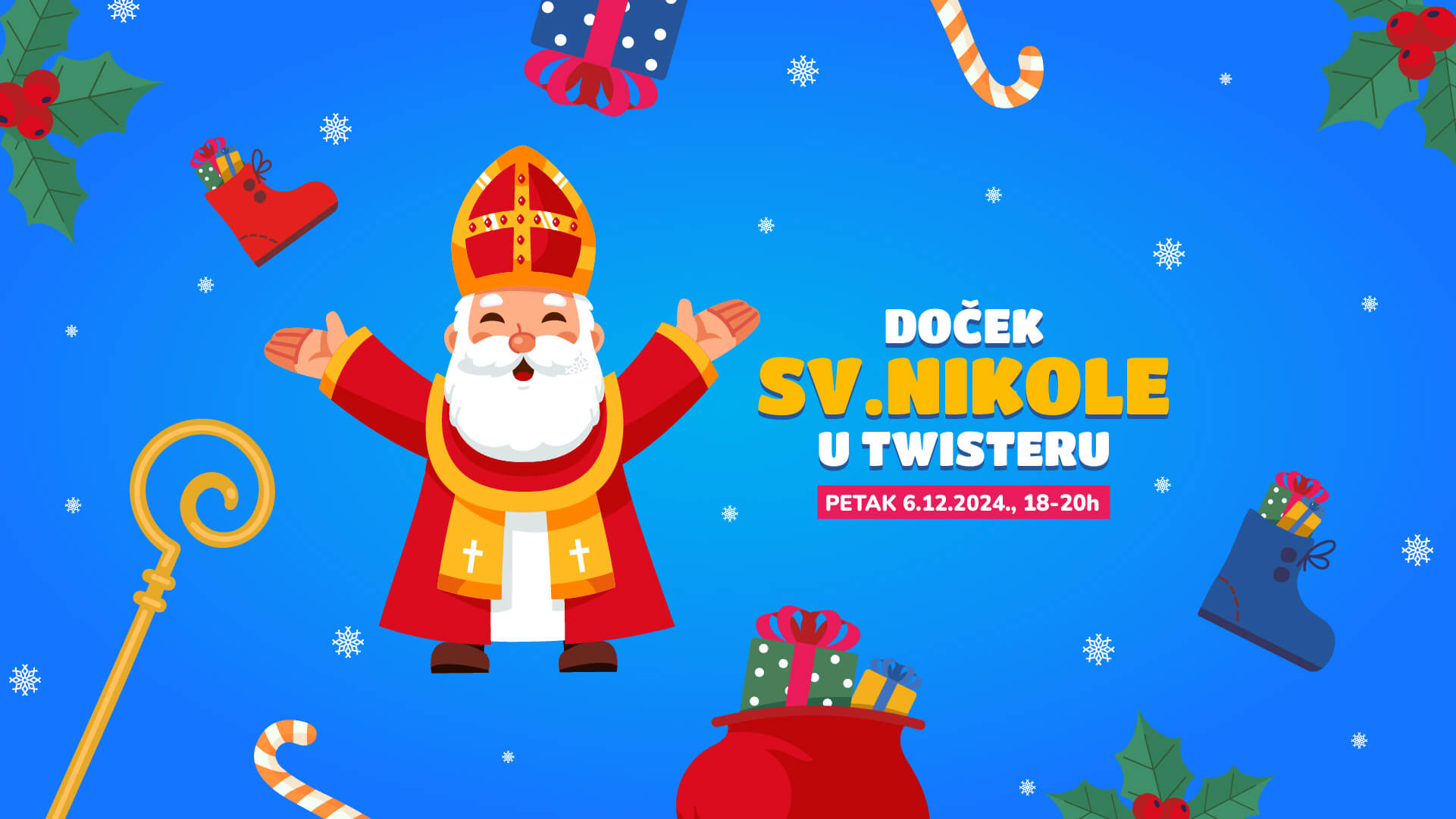 Doček Sv. Nikole u Twisteru